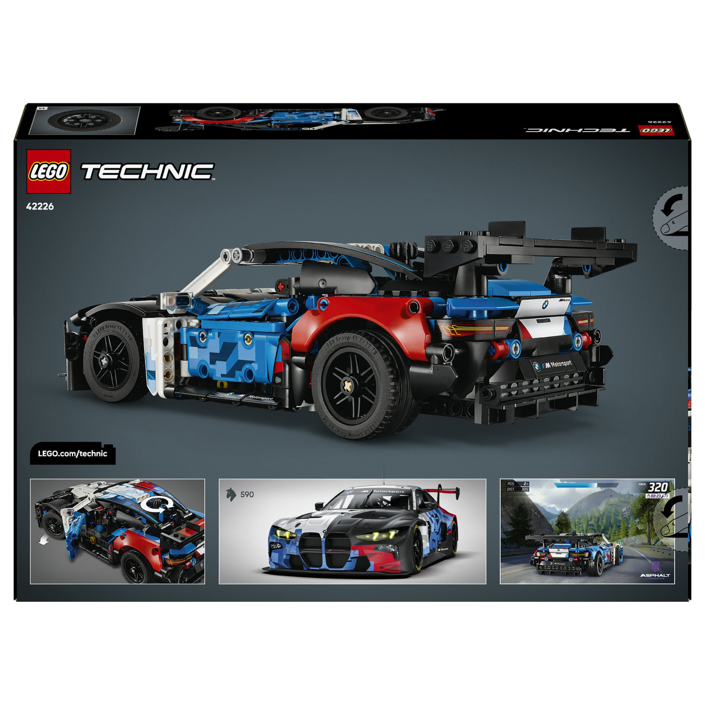 LEGO 42226 Technic BMW M4 GT3 EVO Rennwagen — Buy in Cyprus with Fast Delivery