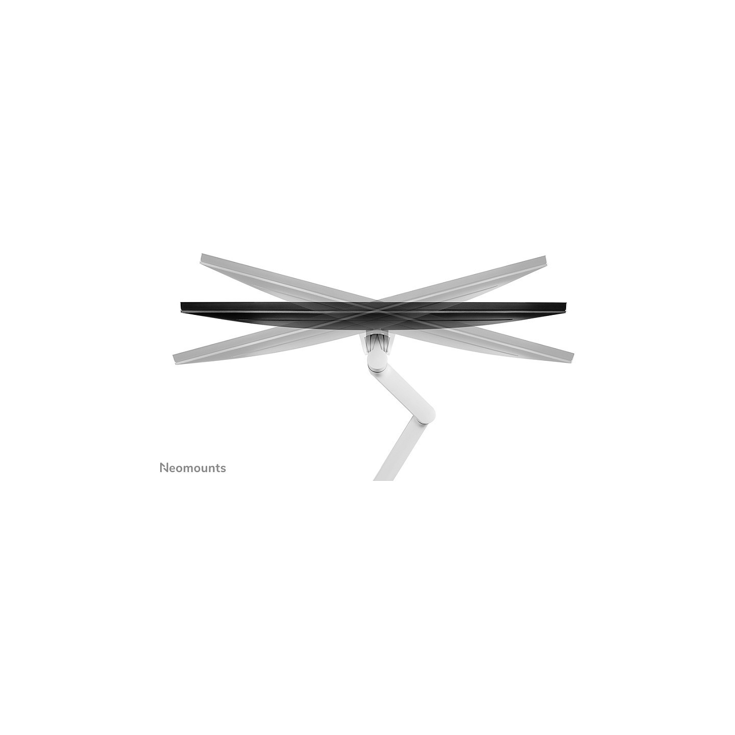 Neomounts DS60-425WH1 Tischhalterung für 17-27' Bildschirme - Weiß — Buy in Cyprus with Fast Delivery