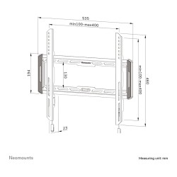Wandhalterung für 32-65' Bildschirme 60KG WL30-550BL14 Neomounts — Buy in Cyprus with Fast Delivery