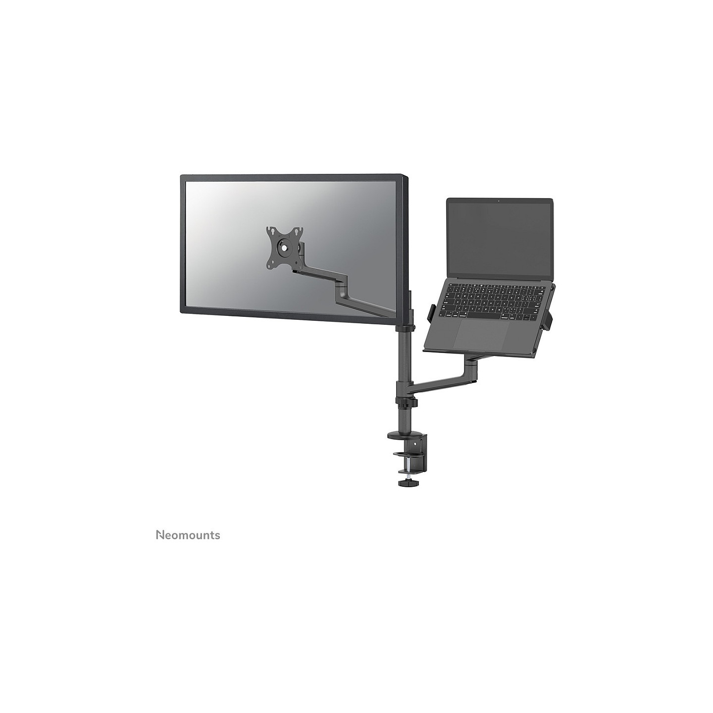 Neomounts DS20-425BL2 Tischhalterung für 17-27' Bildschirme und 11.6-17.3' Laptops - Schwarz