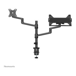 Neomounts DS20-425BL2 Tischhalterung für 17-27' Bildschirme und 11.6-17.3' Laptops - Schwarz