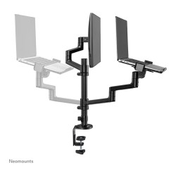 Neomounts DS20-425BL2 Tischhalterung für 17-27' Bildschirme und 11.6-17.3' Laptops - Schwarz