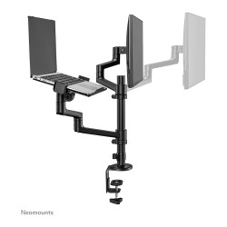 Neomounts DS20-425BL2 Tischhalterung für 17-27' Bildschirme und 11.6-17.3' Laptops - Schwarz
