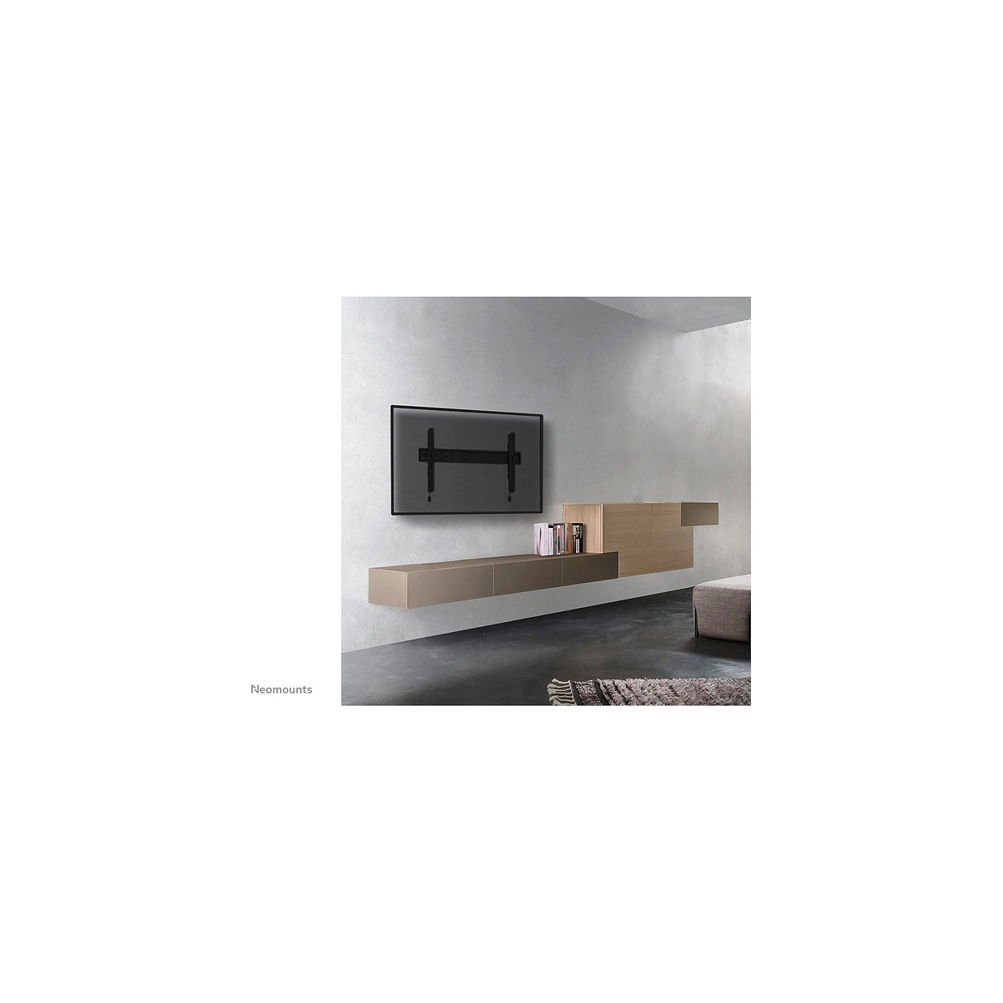 Neomounts WL30S-850BL18 feste Wandhalterung für 43-98' Bildschirme - Schwarz — Buy in Cyprus with Fast Delivery