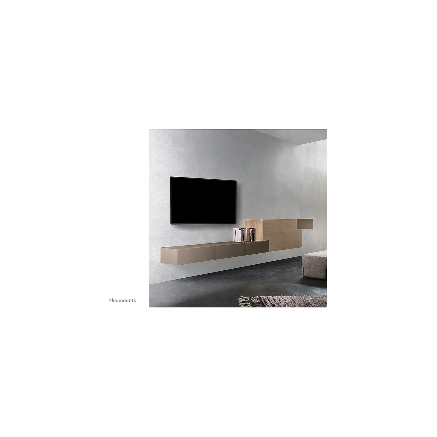Neomounts WL30S-850BL18 feste Wandhalterung für 43-98' Bildschirme - Schwarz — Buy in Cyprus with Fast Delivery