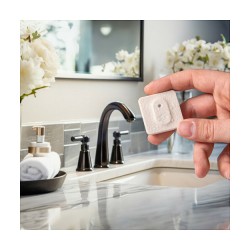 Shelly Plug & Play 'Blu H&T Ivory' Temperatur- & Feuchtigkeitssensor BT Batterie — Buy in Cyprus with Fast Delivery