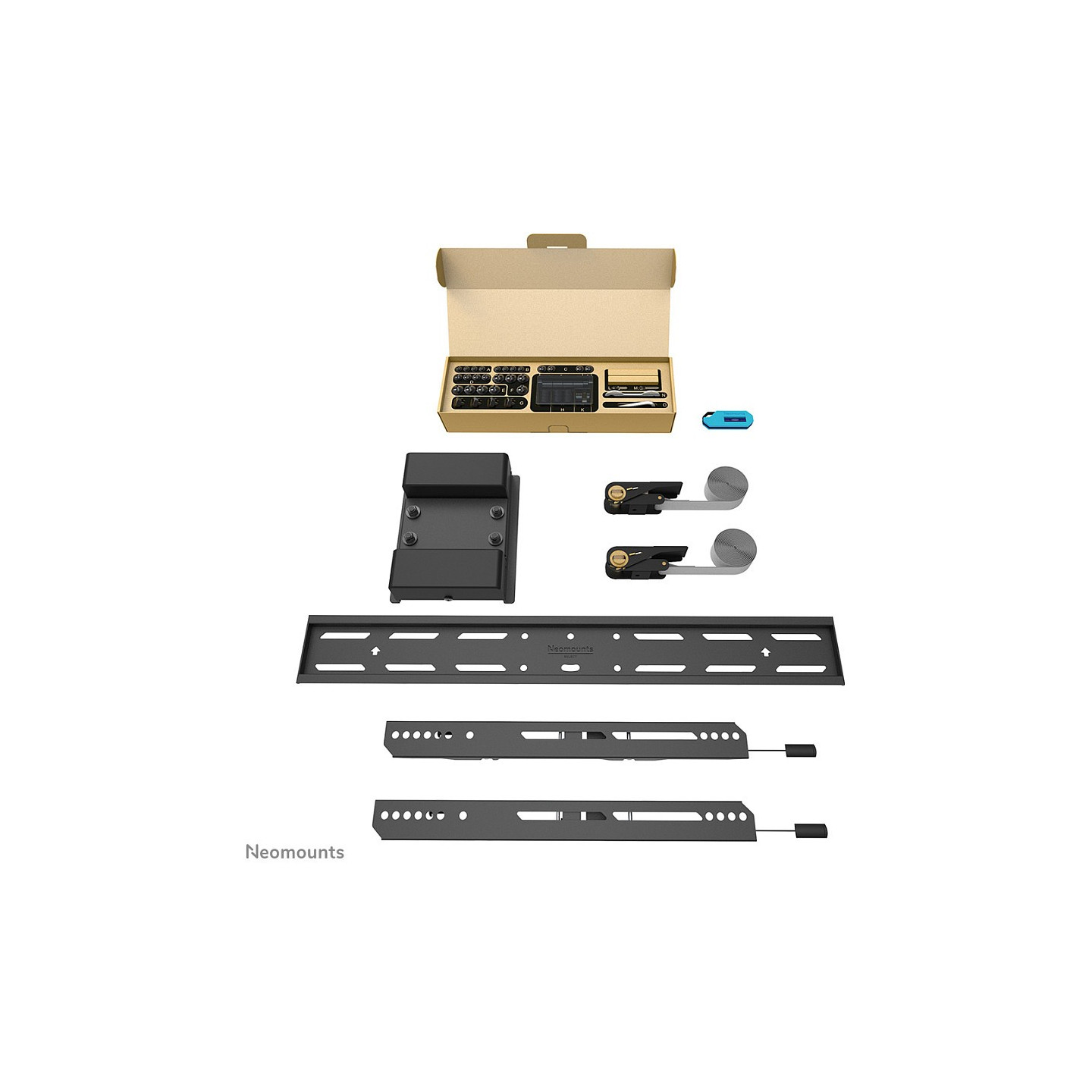 Select TV-Säulenhalterung für 40-75' 50KG Black Neomounts — Buy in Cyprus with Fast Delivery