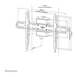 Select TV-Säulenhalterung für 40-75' 50KG Black Neomounts — Buy in Cyprus with Fast Delivery