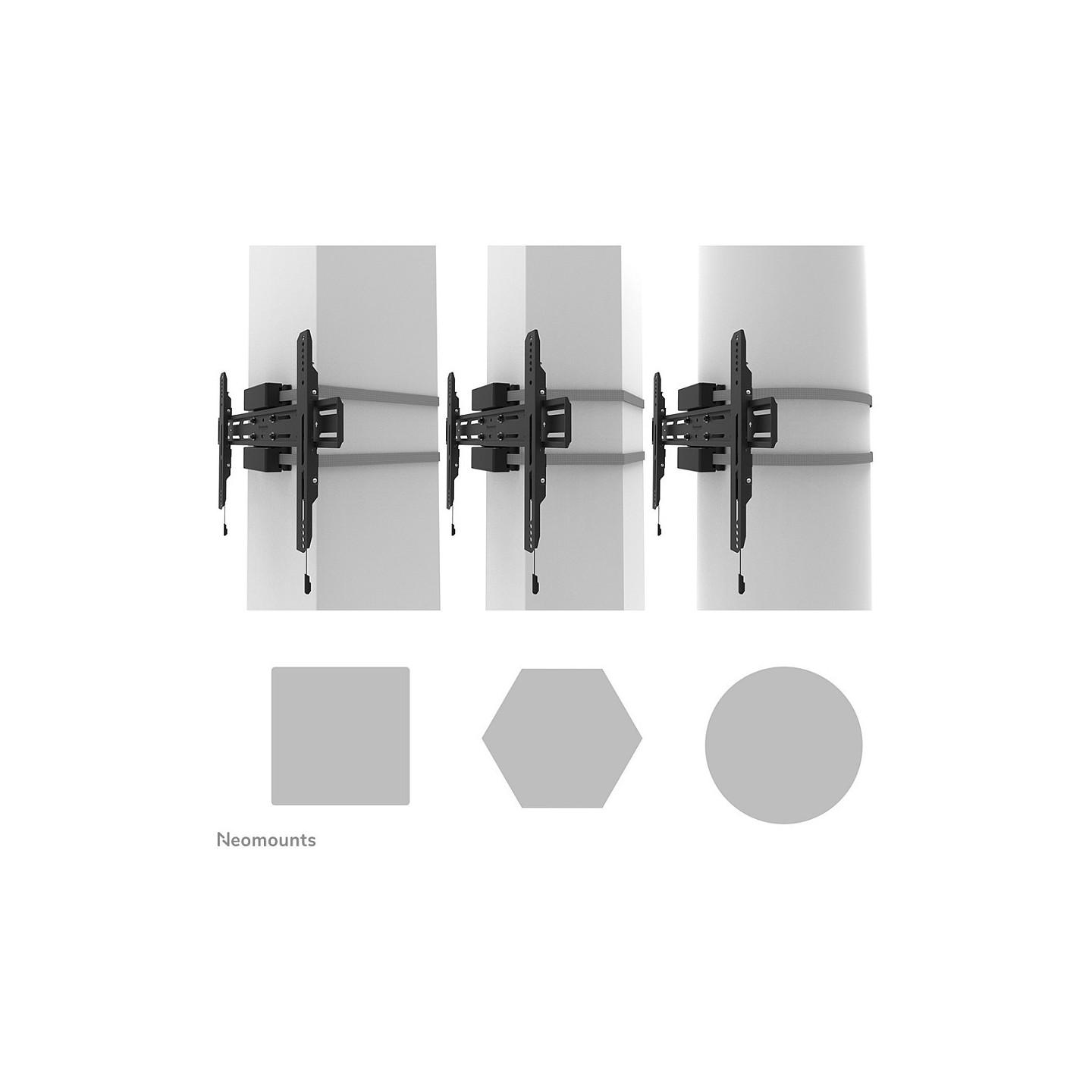 Select TV-Säulenhalterung für 40-75' 50KG Black Neomounts — Buy in Cyprus with Fast Delivery