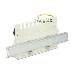 Delock Desktop Patch Panel Halterung für Hutschienen — Buy in Cyprus with Fast Delivery