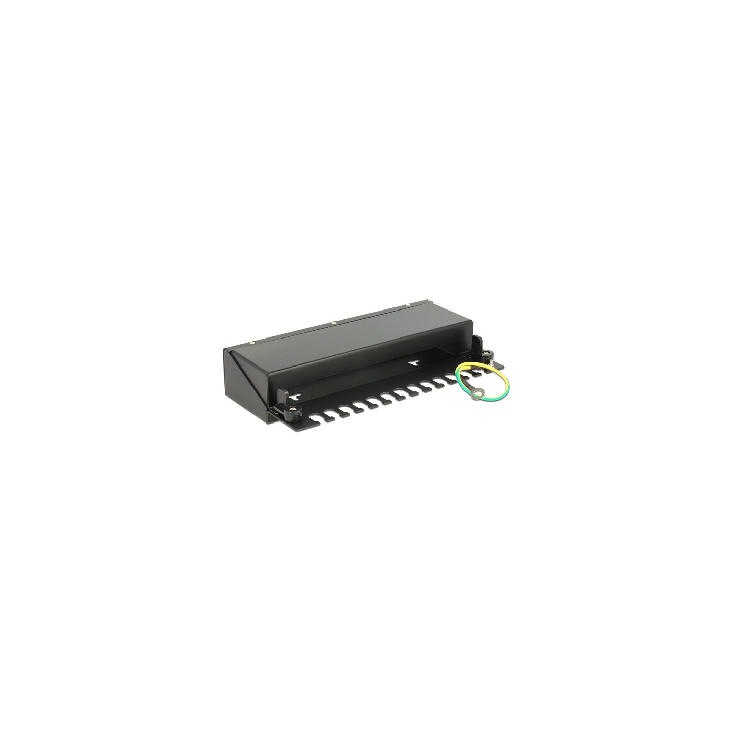 Delock Keystone Desktop Patchpanel 12 Port schwarz — Buy in Cyprus with Fast Delivery