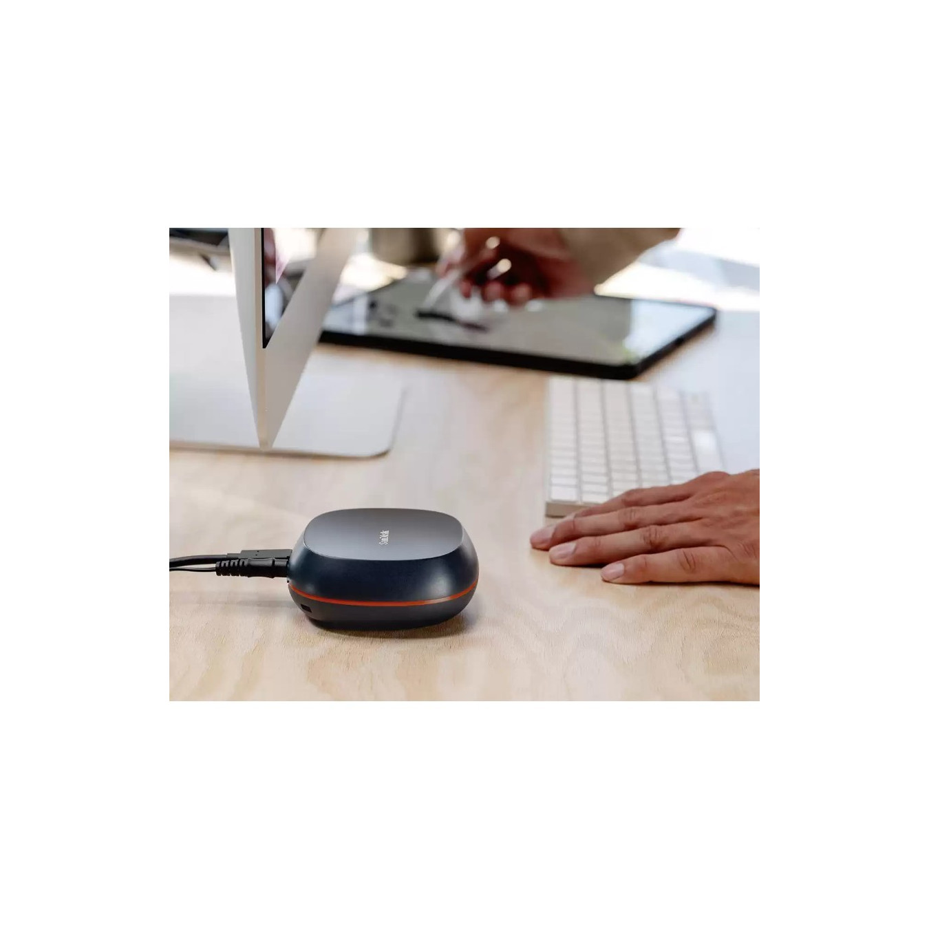 SanDisk Desk Drive - SDSSDT40-4T00-EM25 - Grey, 4TB, USB-C 3.2 Gen 2, up to 1000 MB/s — Buy in Cyprus with Fast Delivery