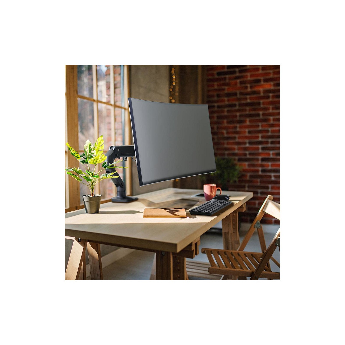 Ergotron HX Gelenkarm für 124.5cm - mattschwarz — Buy in Cyprus with Fast Delivery