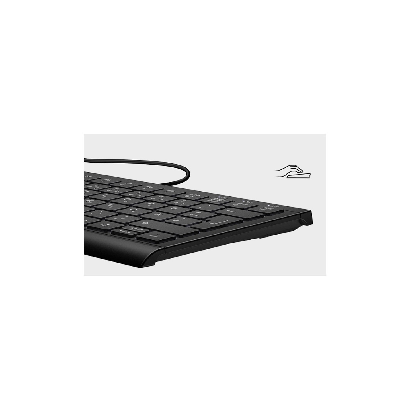 KeySonic KSK-5010ELC (DE) Mini mit Nummernblock schwarz — Buy in Cyprus with Fast Delivery