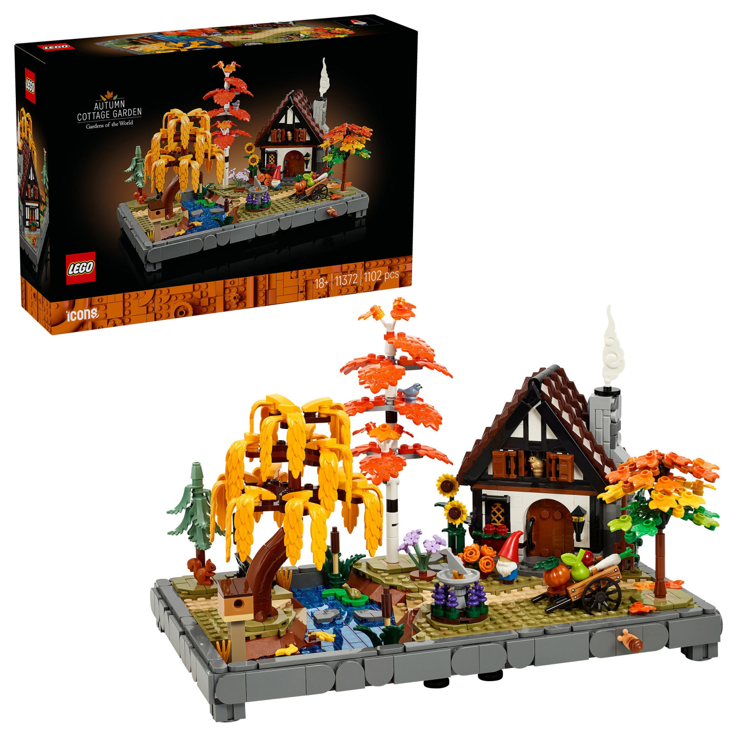 LEGO 11372 Icons Herbstlicher Landhausgarten — Buy in Cyprus with Fast Delivery