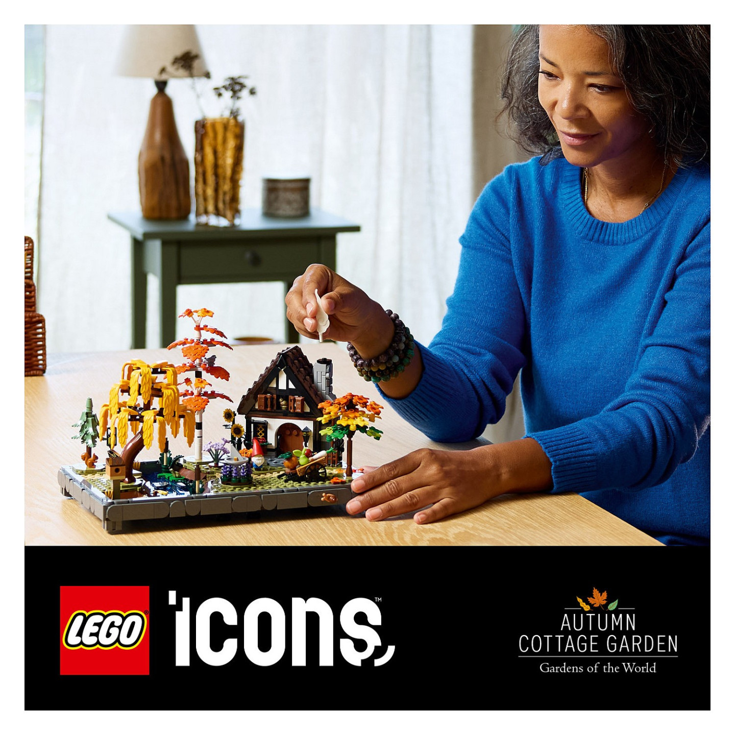 LEGO 11372 Icons Herbstlicher Landhausgarten — Buy in Cyprus with Fast Delivery