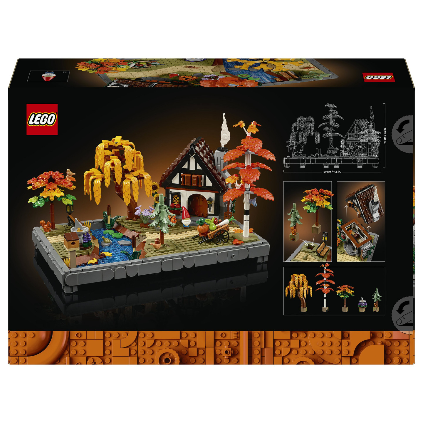 LEGO 11372 Icons Herbstlicher Landhausgarten — Buy in Cyprus with Fast Delivery