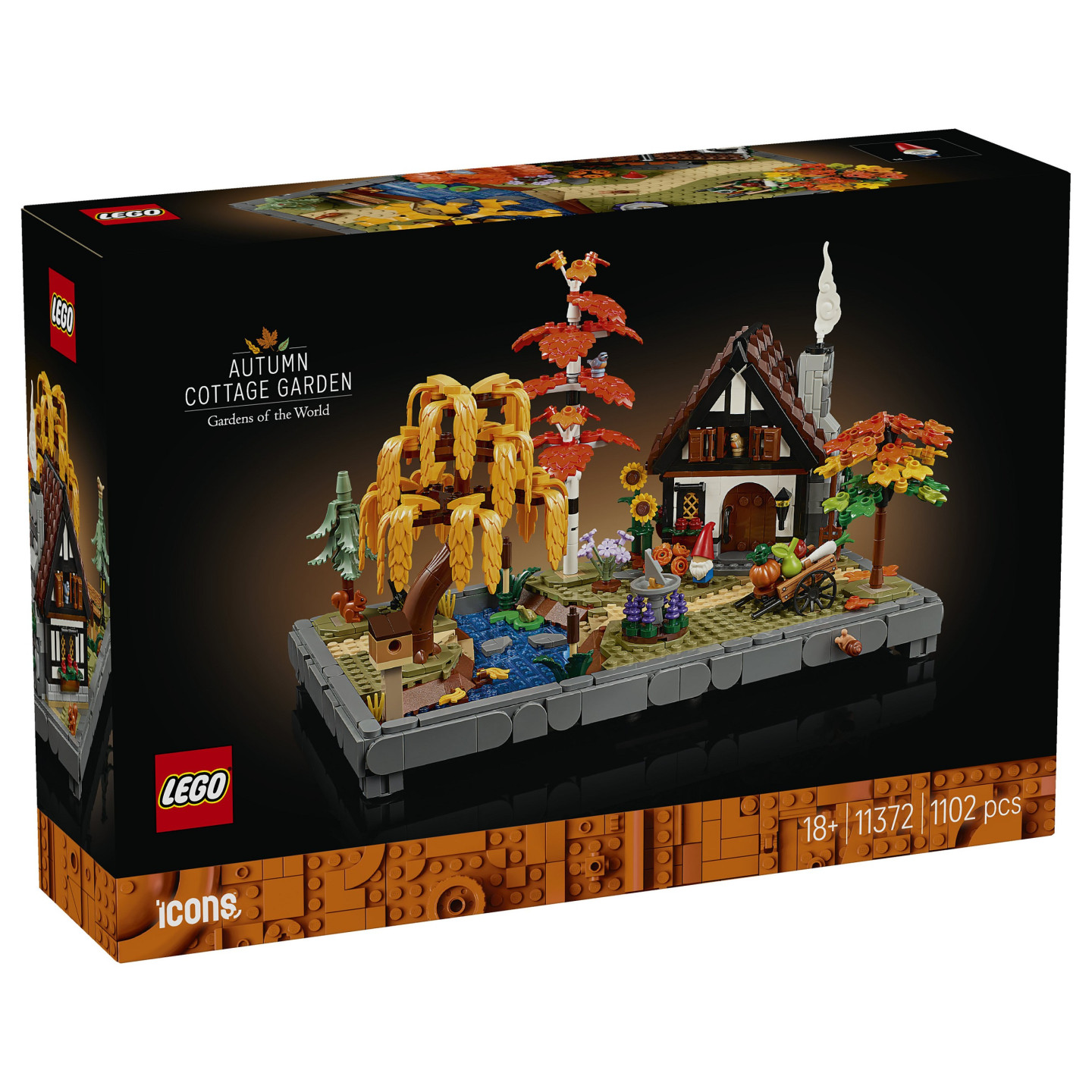 LEGO 11372 Icons Herbstlicher Landhausgarten — Buy in Cyprus with Fast Delivery