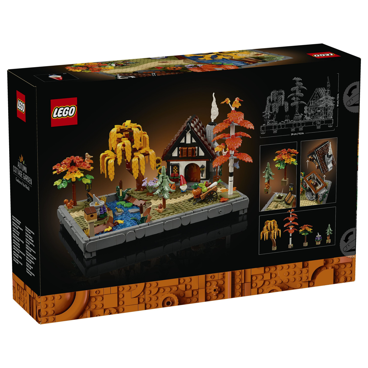 LEGO 11372 Icons Herbstlicher Landhausgarten — Buy in Cyprus with Fast Delivery