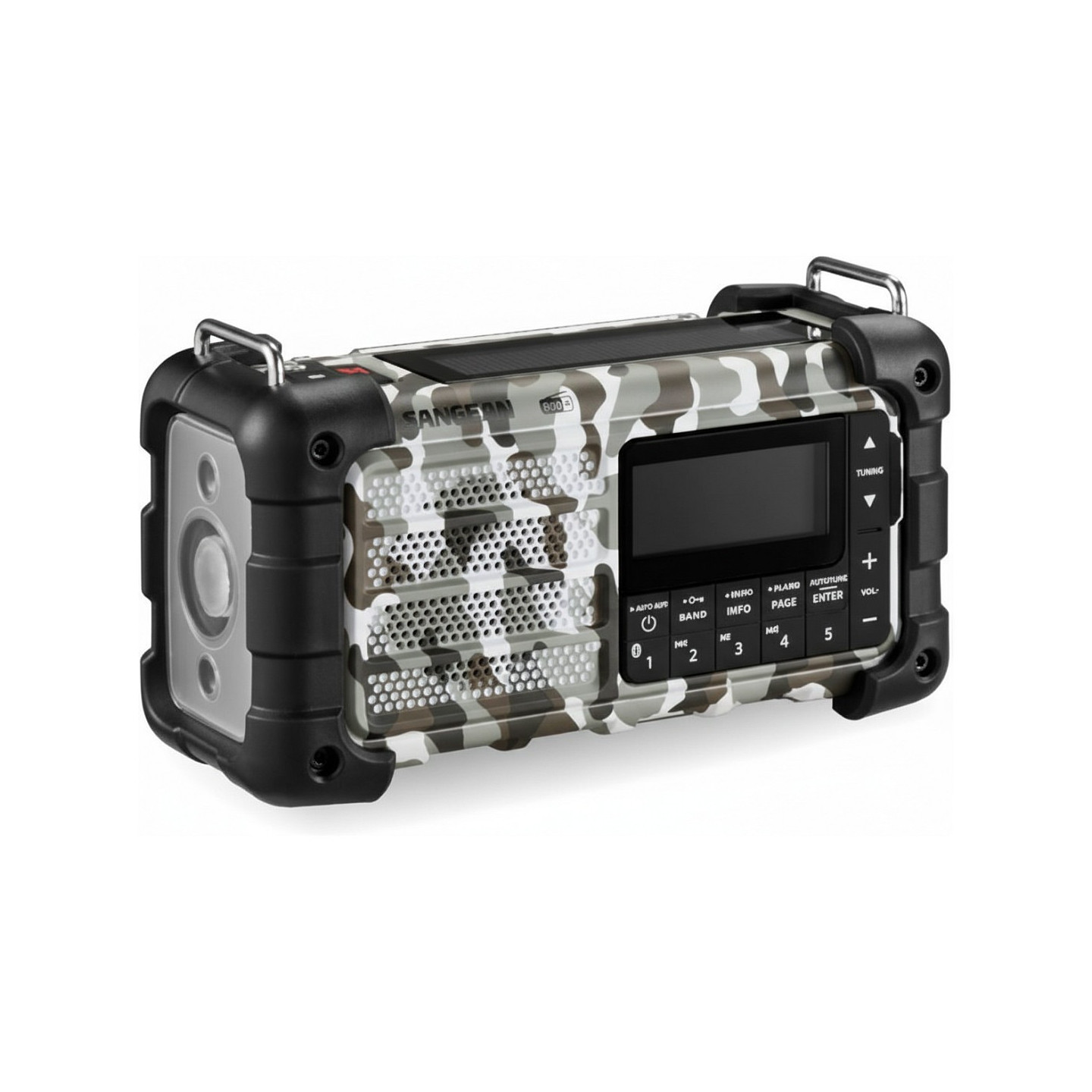 Sangean MMR-99 DAB+ Artic Camo Notfall Kurbel Solar Radio — Buy in Cyprus with Fast Delivery