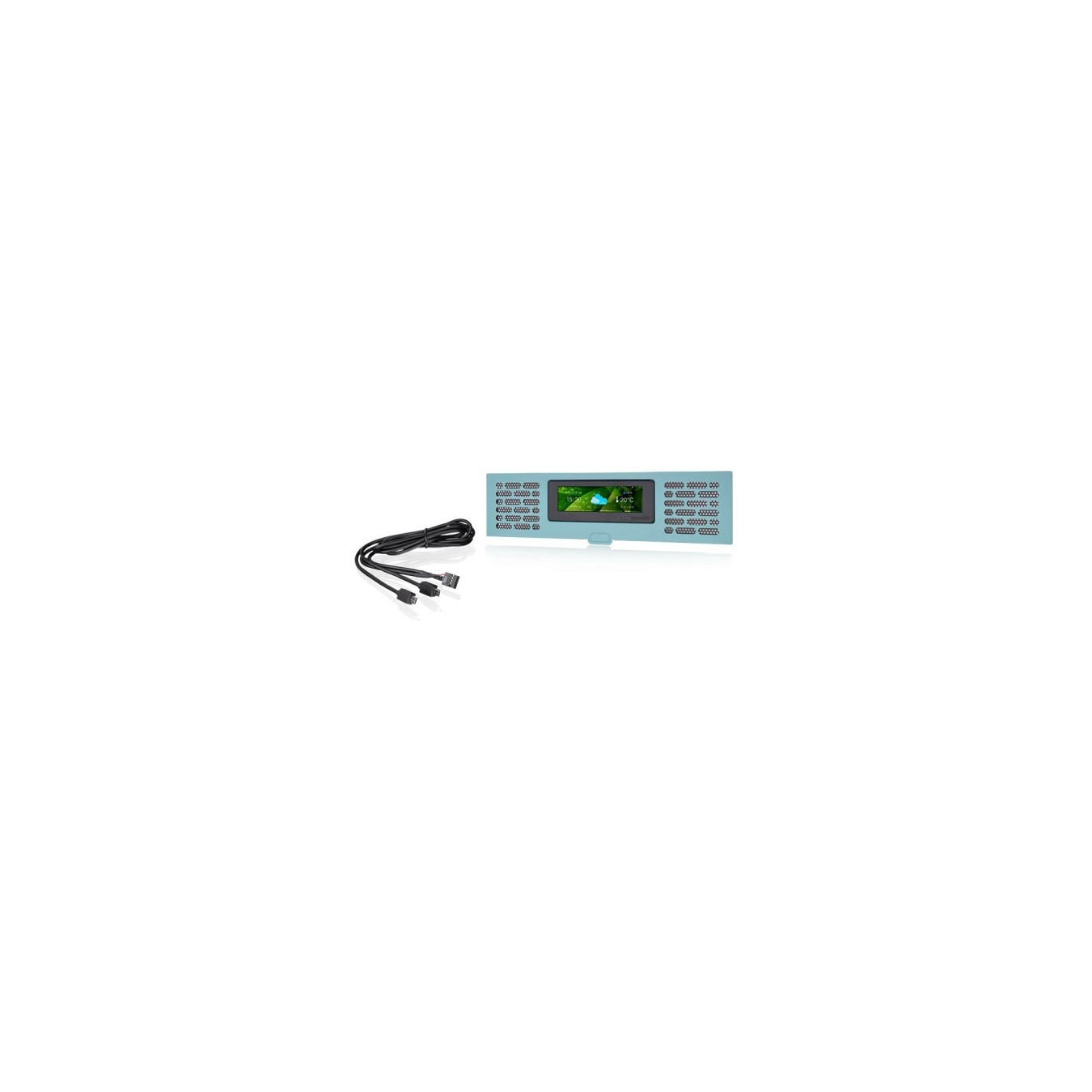 Thermaltake LCD Panel Kit - AC-067-OOCNAN-A1 - Turquoise, 5V, 14W, 277.5mm — Buy in Cyprus with Fast Delivery