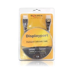 Delock Kabel Displayport Stecker - Stec — Buy in Cyprus with Fast Delivery