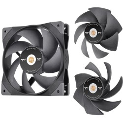Buy Thermaltake SWAFAN GT12 120mm Case Fan - Black, Hydraulic Bearing, 500–200... in Cyprus, Nicosia, Limassol, Larnaka, Pafos