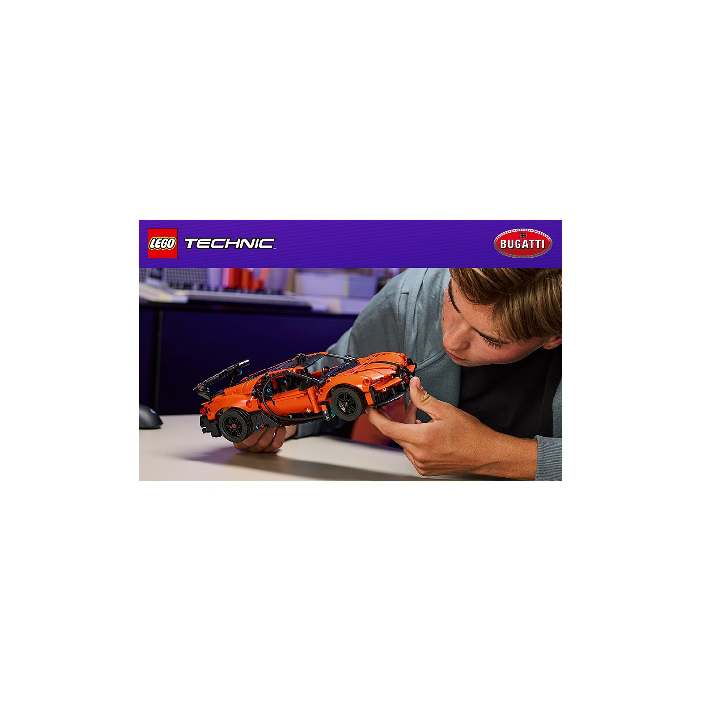 LEGO Technic 42222 Bugatti Chiron Pur Sport Hypercar — Buy in Cyprus with Fast Delivery