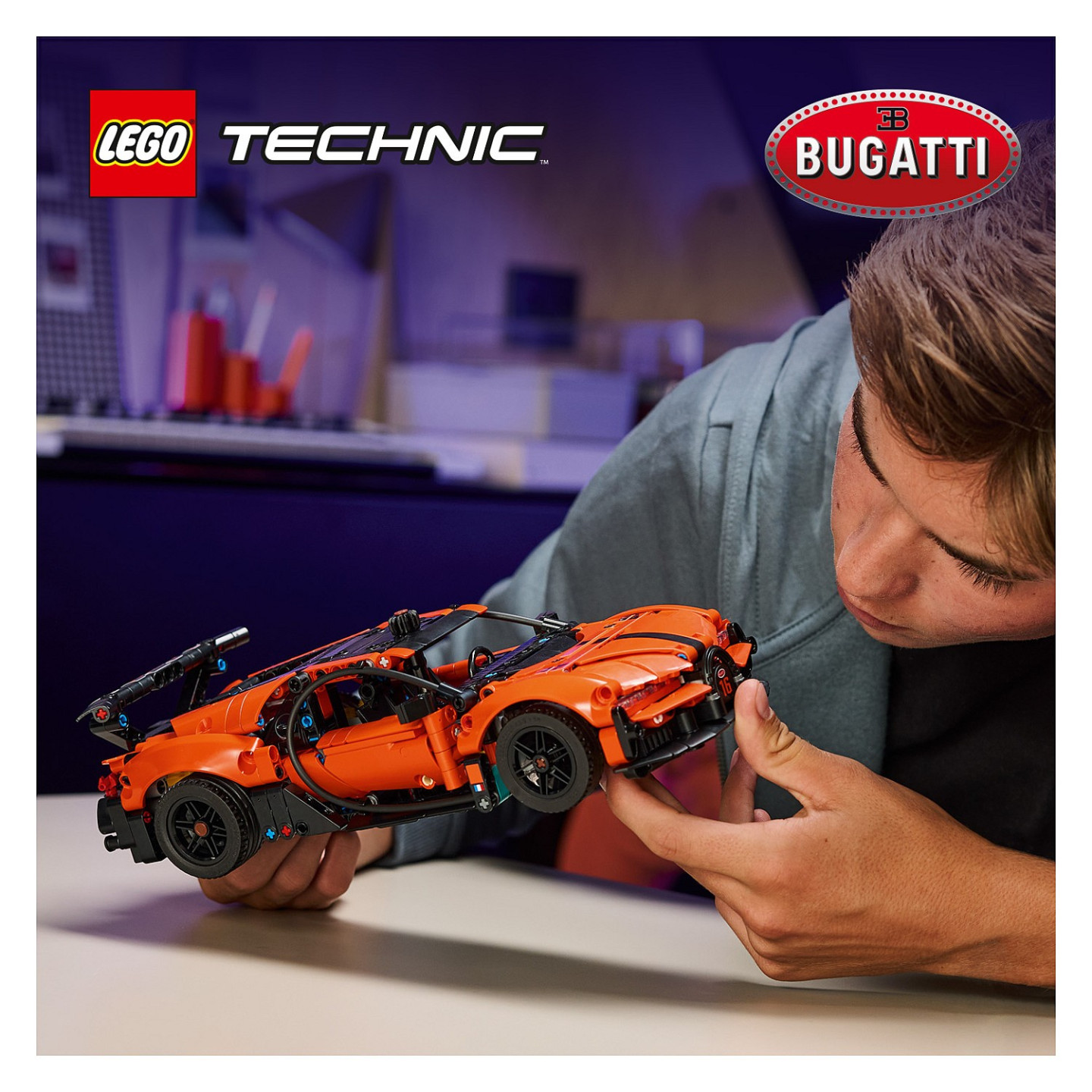LEGO Technic 42222 Bugatti Chiron Pur Sport Hypercar — Buy in Cyprus with Fast Delivery