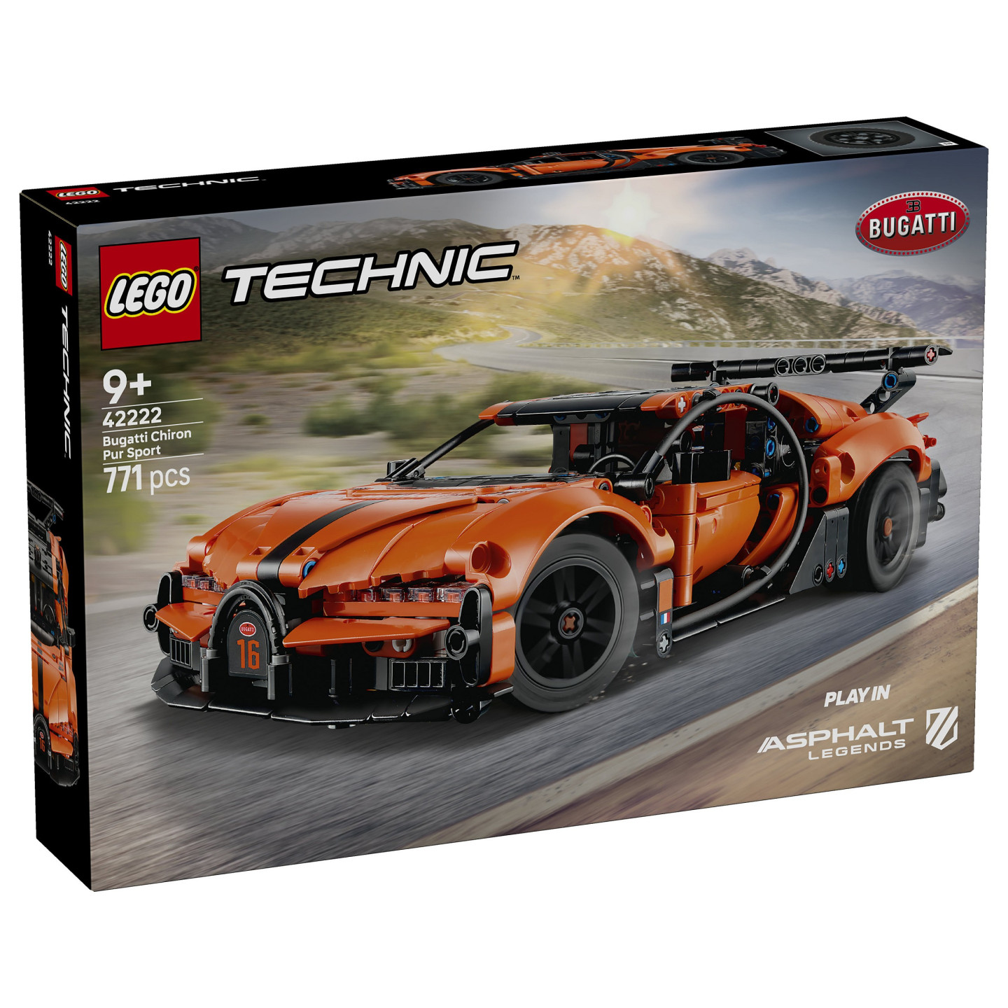 LEGO Technic 42222 Bugatti Chiron Pur Sport Hypercar — Buy in Cyprus with Fast Delivery