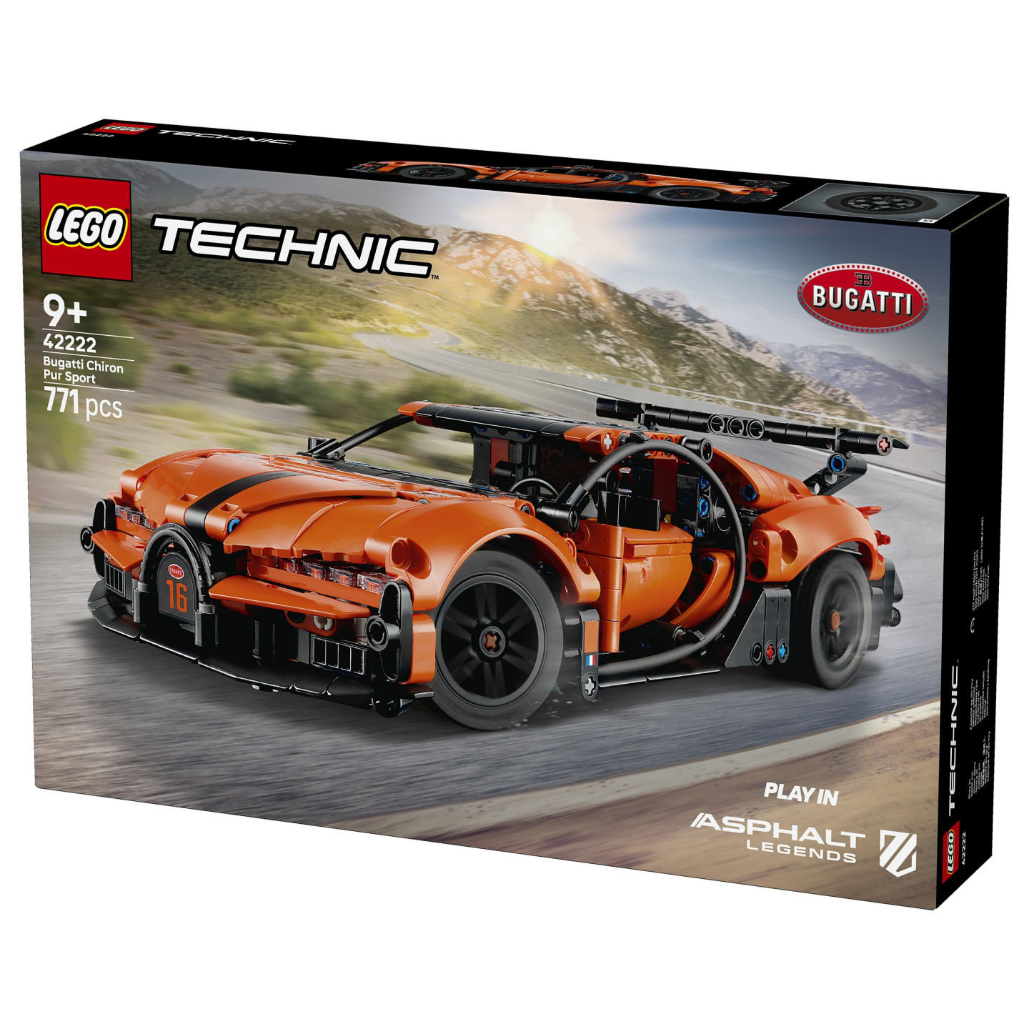 LEGO Technic 42222 Bugatti Chiron Pur Sport Hypercar — Buy in Cyprus with Fast Delivery