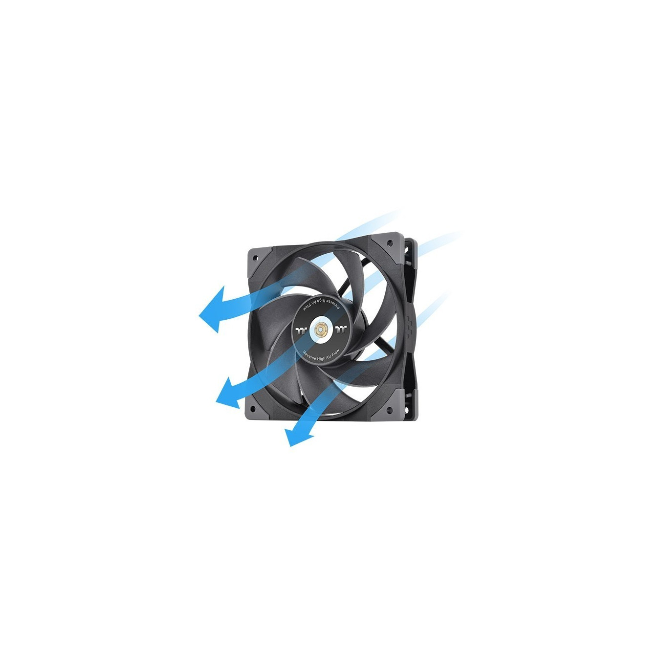 Thermaltake SWAFAN GT12 120mm Case Fan - Black, Hydraulic Bearing, 500–2000 RPM — Buy in Cyprus with Fast Delivery