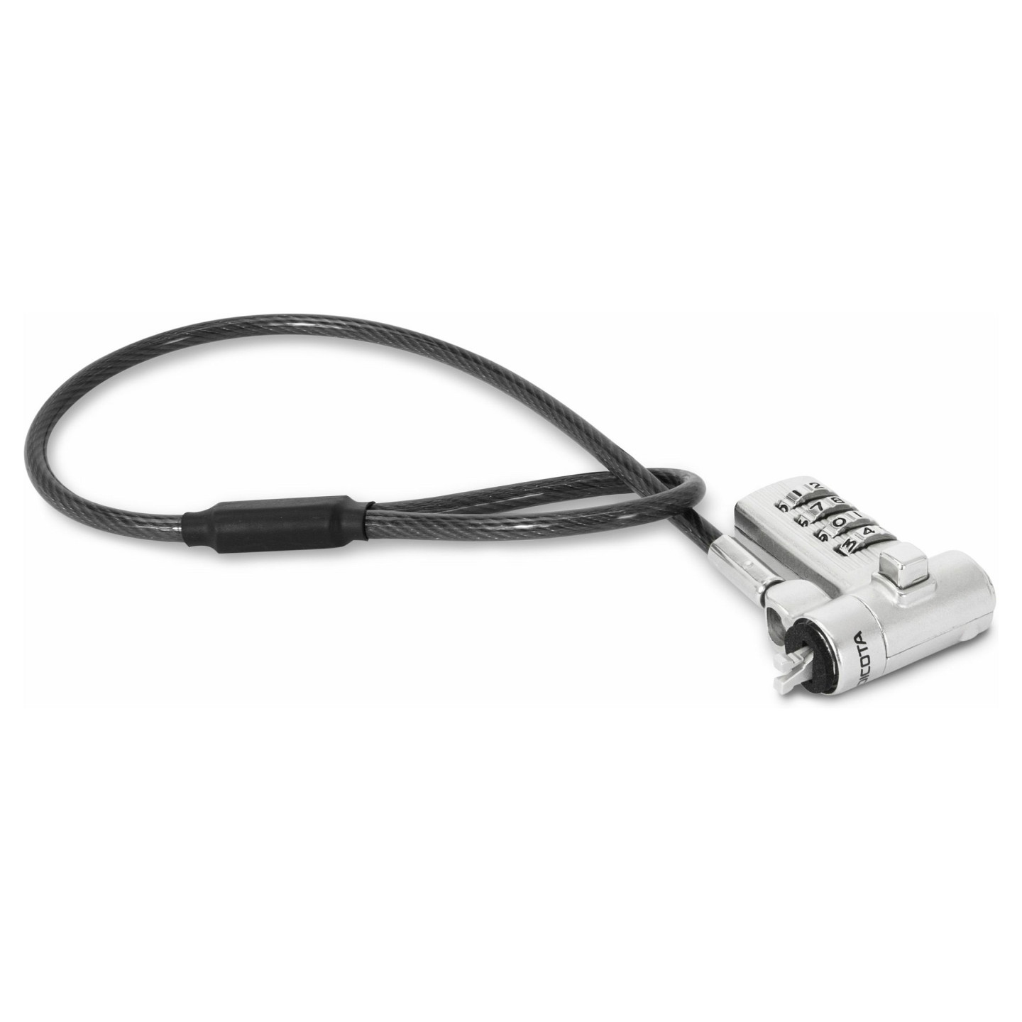 Dicota Laptop Lock Combination Universal Mini silver — Buy in Cyprus with Fast Delivery