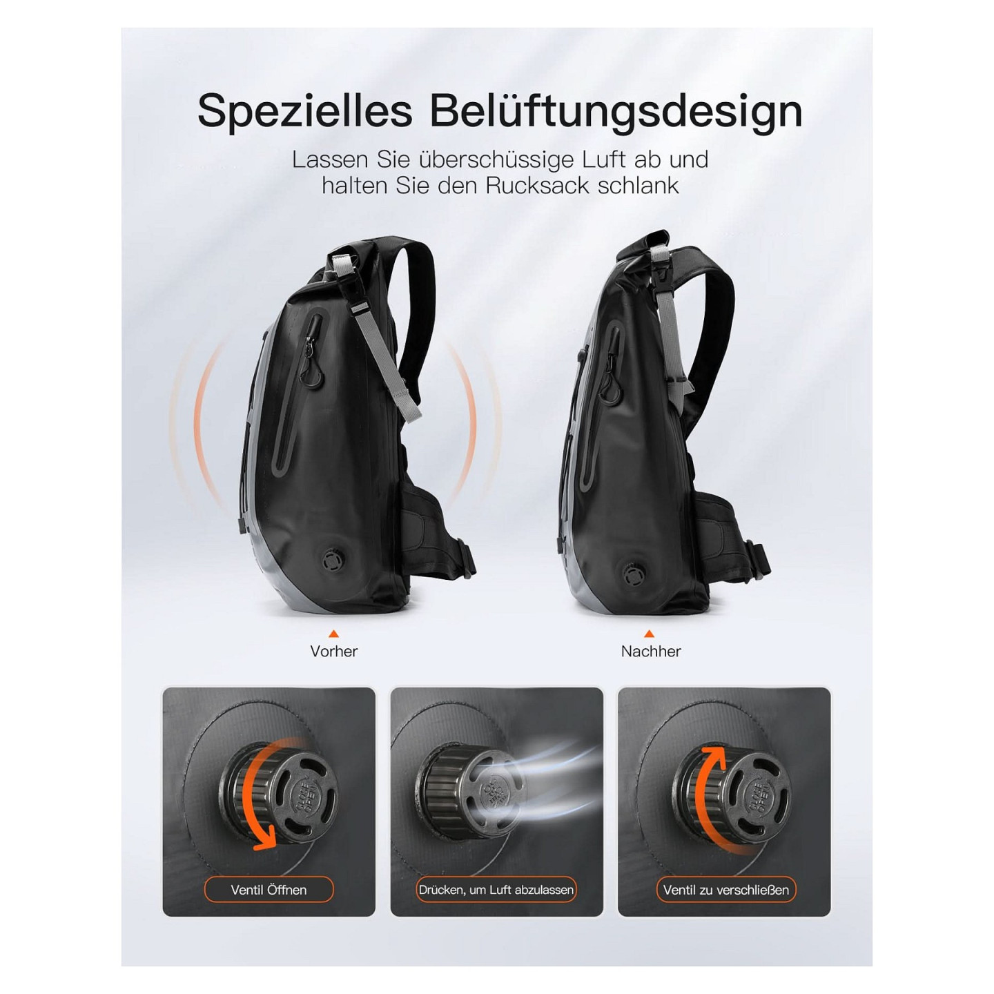 inateck Notebook-Rucksack BP06003 gray black 25-30L — Buy in Cyprus with Fast Delivery