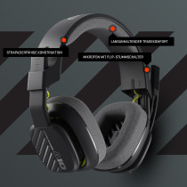 ASTRO Gaming A10 Gen 2 Headset - Wired 3.5mm - Over-Ear, Unidirectional Boom Mic, Black — Buy in Cyprus with Fast Delivery