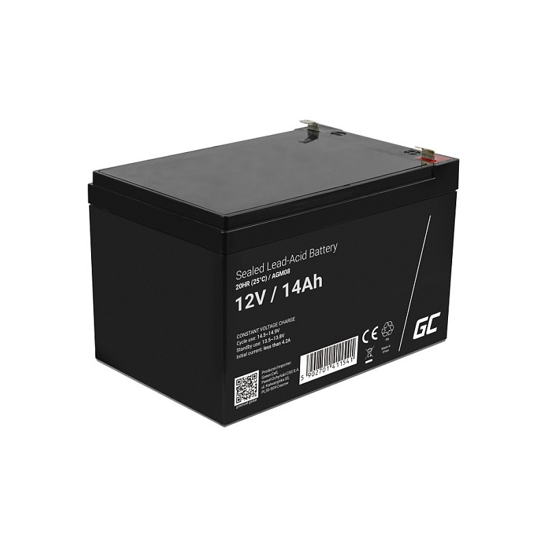 Green Cell Ersatzbatterie AGM08 12V 14Ah — Buy in Cyprus with Fast Delivery