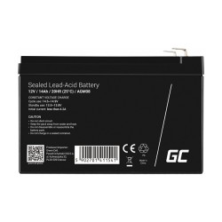 Green Cell AGM08 12V 14Ah VRLA Battery – Sealed Lead-Acid | Armenius Store