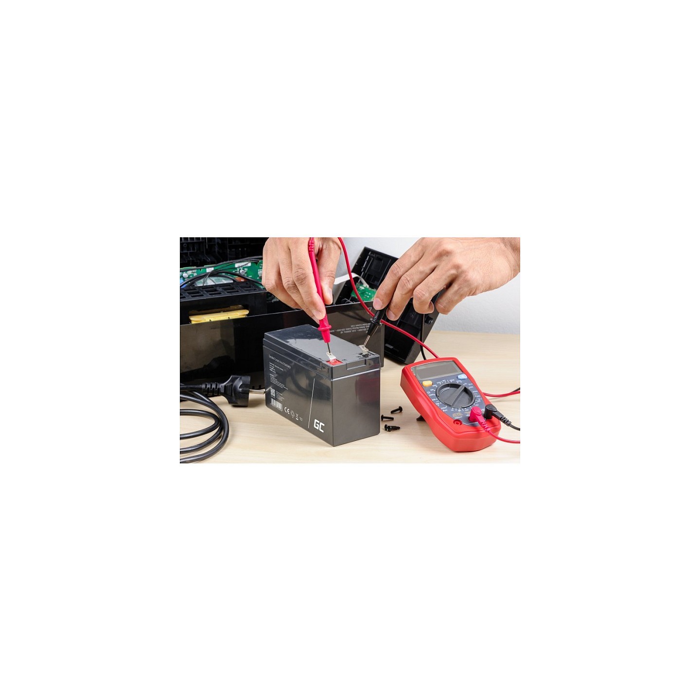 Green Cell AGM08 12V 14Ah VRLA Battery – Sealed Lead-Acid | Armenius Store