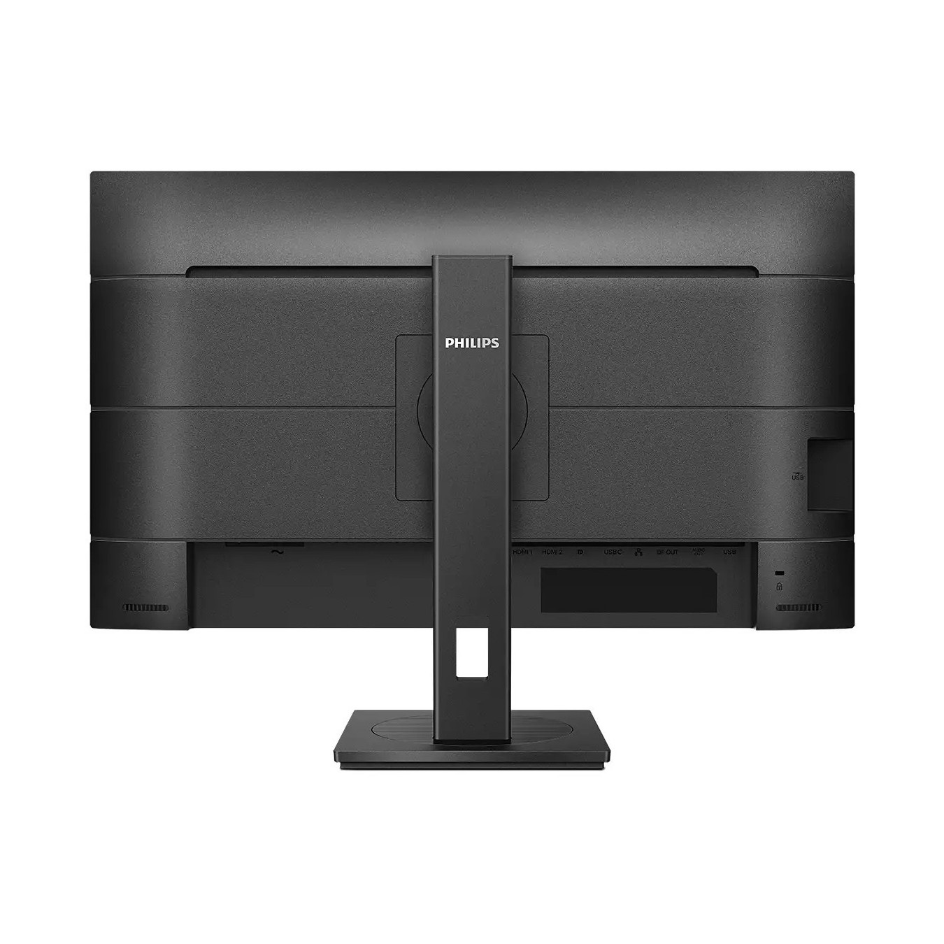 Philips 276B1/00 - 27-inch QHD (2560x1440) IPS Monitor, 75Hz, 4ms, USB-C/DP/2×HDMI, USB Hub, Height-Adjustable, Black