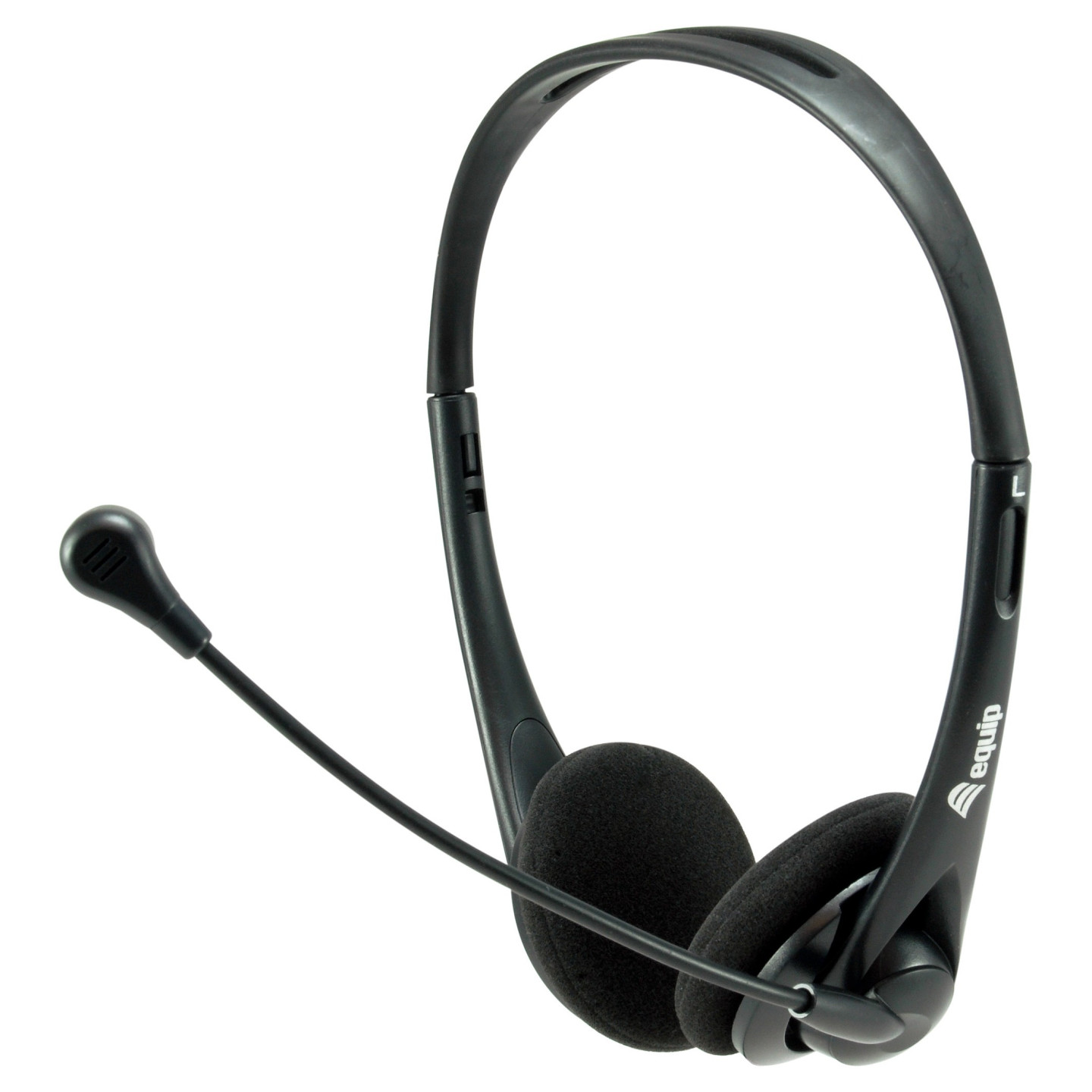 Equip Stereo-Headset Wired mit Mikro USB-A 1.80m schwarz — Buy in Cyprus with Fast Delivery