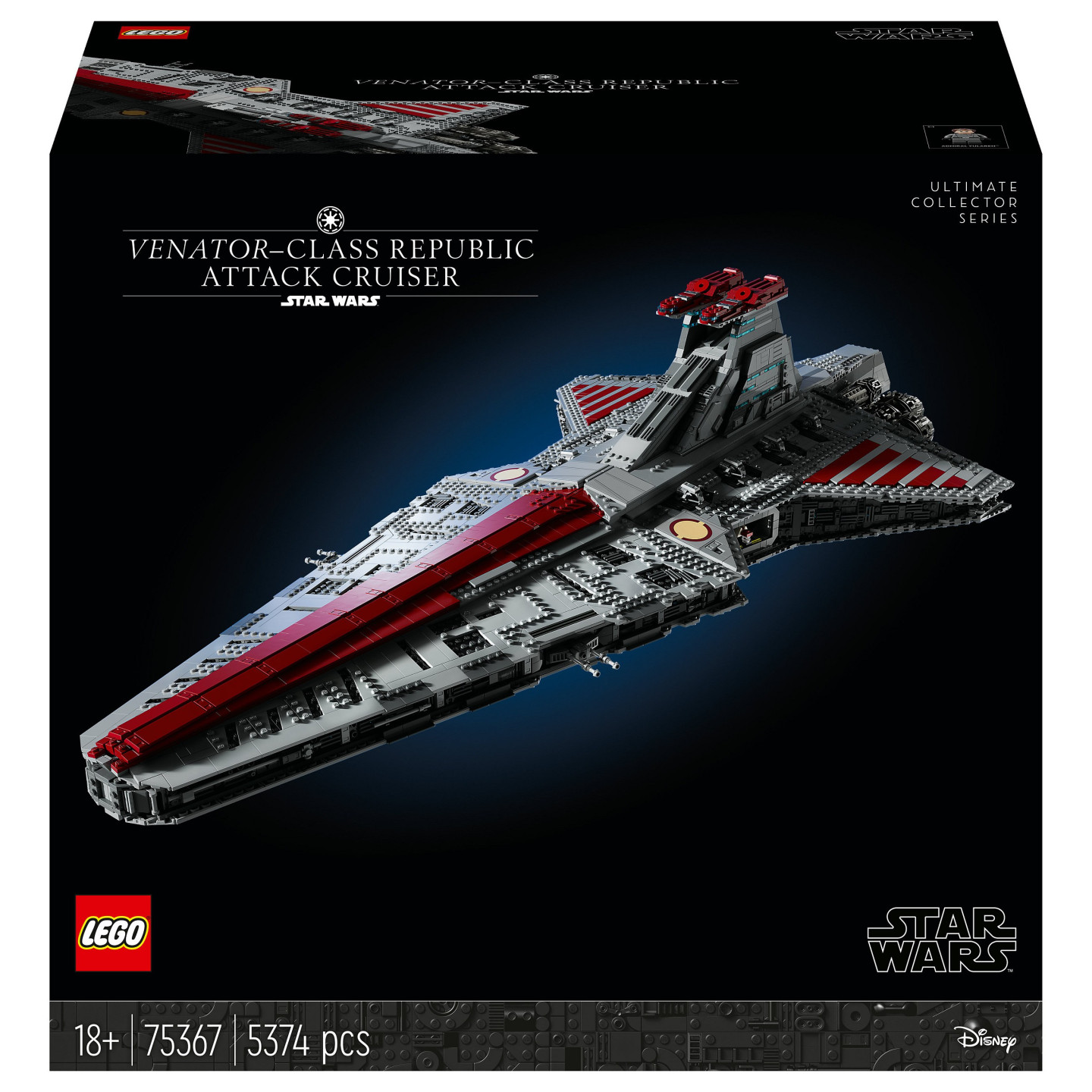 LEGO Star Wars Republikanischer Angriffskreuzer der Venator-Klasse 75367 — Buy in Cyprus with Fast Delivery