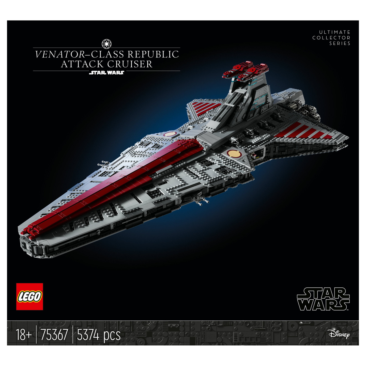 LEGO Star Wars Republikanischer Angriffskreuzer der Venator-Klasse 75367 — Buy in Cyprus with Fast Delivery