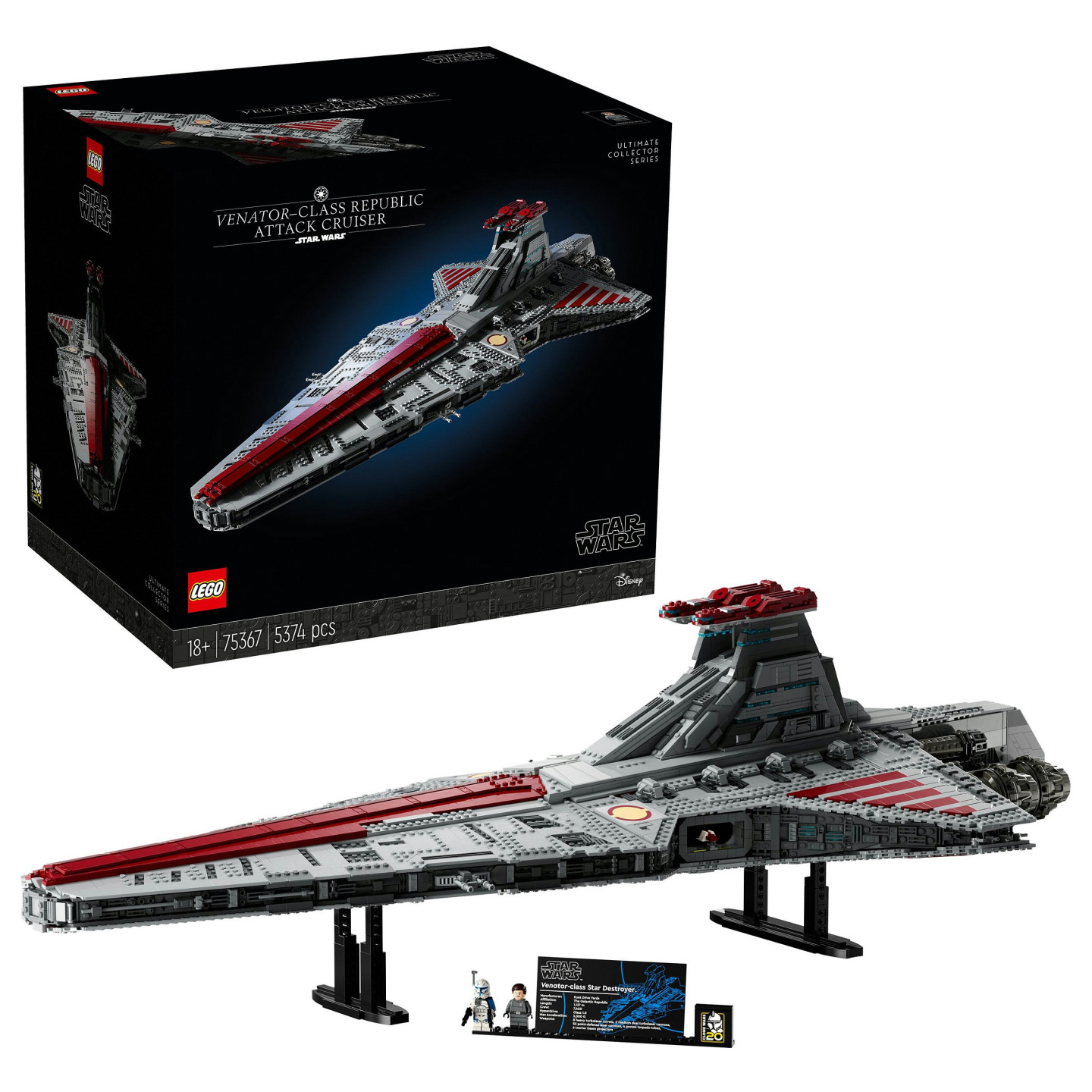 LEGO Star Wars Republikanischer Angriffskreuzer der Venator-Klasse 75367 — Buy in Cyprus with Fast Delivery
