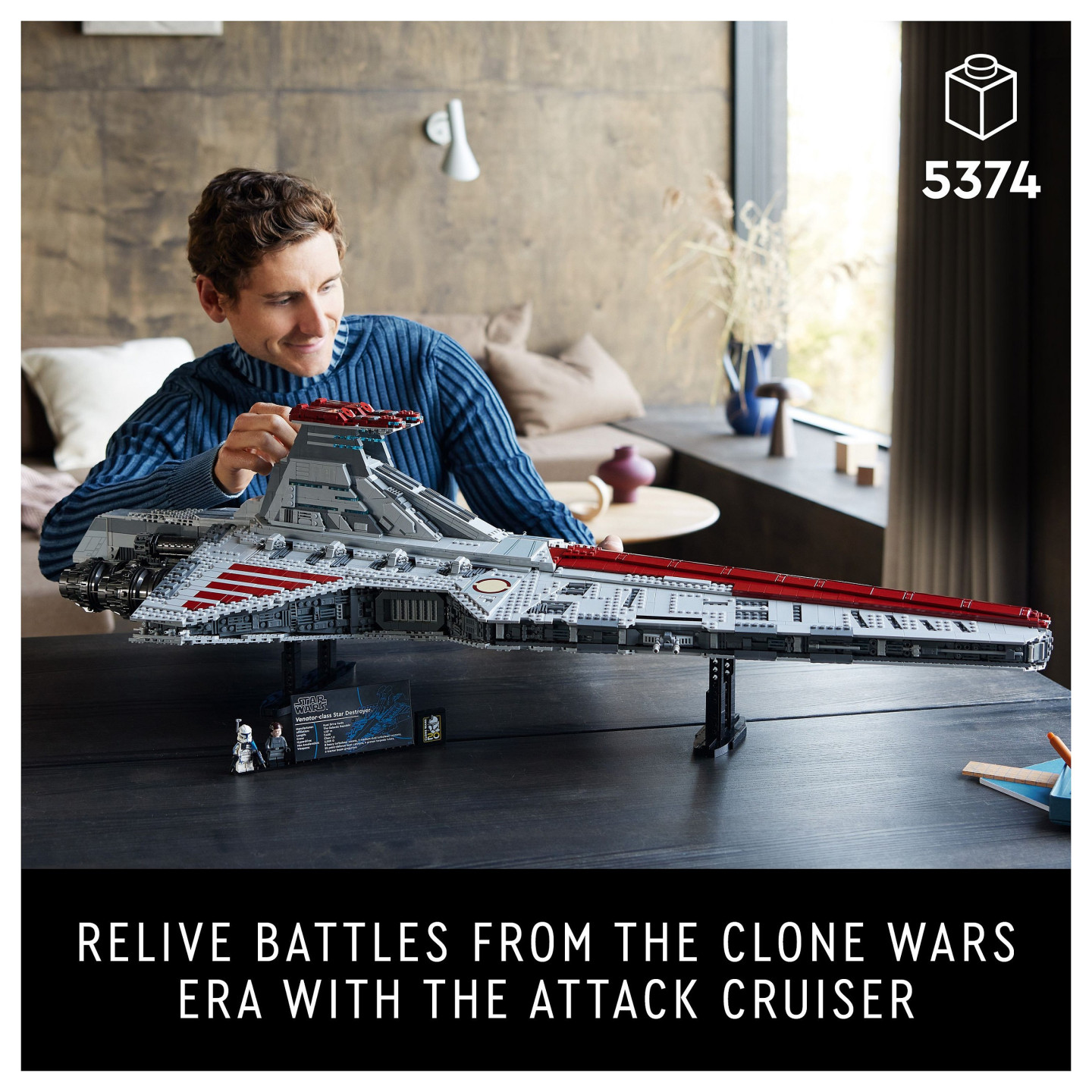 LEGO Star Wars Republikanischer Angriffskreuzer der Venator-Klasse 75367 — Buy in Cyprus with Fast Delivery