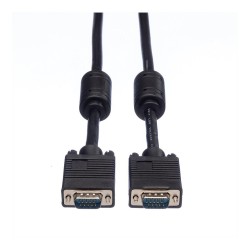 ROLINE Monitor-Kabel mit Ferritkern+DDC HD15 ST-ST 10m — Buy in Cyprus with Fast Delivery