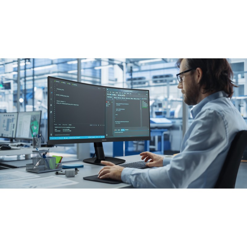 Buy Philips 34B2U3600C - 34in Curved VA UWQHD (3440x1440) 120Hz 4ms USB-C - Black in Cyprus, Nicosia, Limassol, Larnaka, Pafos