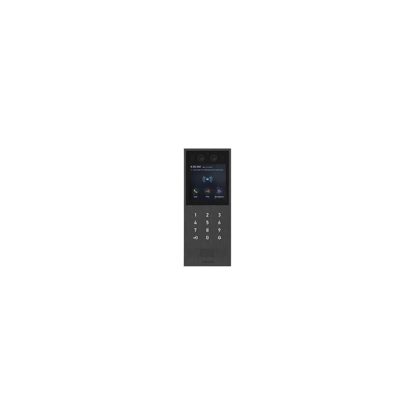 Video-TFE X912S Kit On-Wall. big touch screen. card reader. black — Buy in Cyprus with Fast Delivery