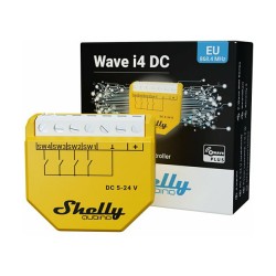 Shelly Relais 'Wave i4 DC' Szenenaktivierer Z-Wave — Buy in Cyprus with Fast Delivery