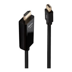 LINDY Mini-DisplayPort an HDMI Kabel 4K30 (DP: passiv) 3m — Buy in Cyprus with Fast Delivery