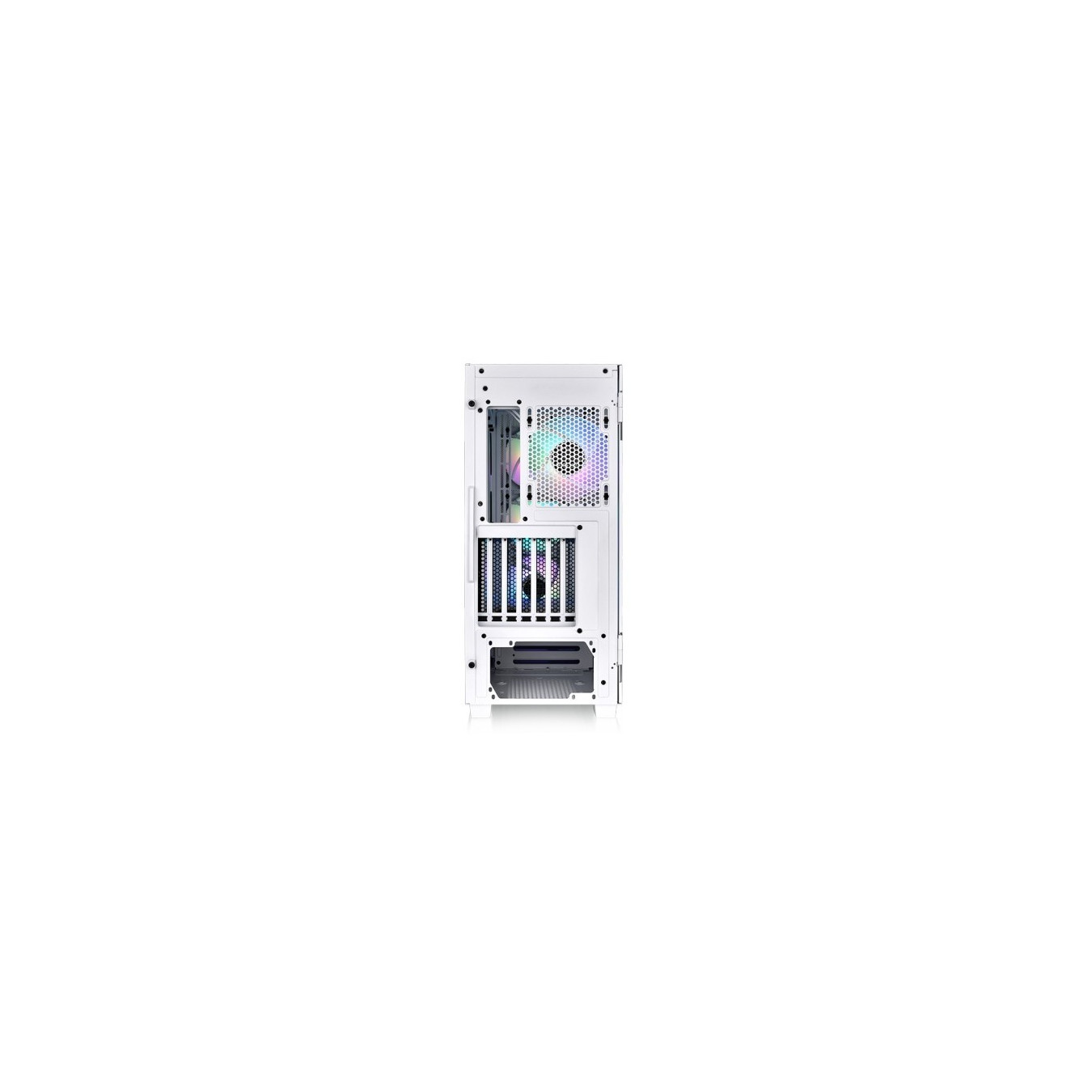 Thermaltake S250 TG ARGB - Mid Tower PC Case - Snow White, Tempered Glass, ARGB, ATX/E-ATX/mATX/Mini-ITX